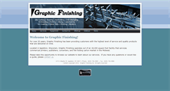 Desktop Screenshot of graphicfinishinginc.com